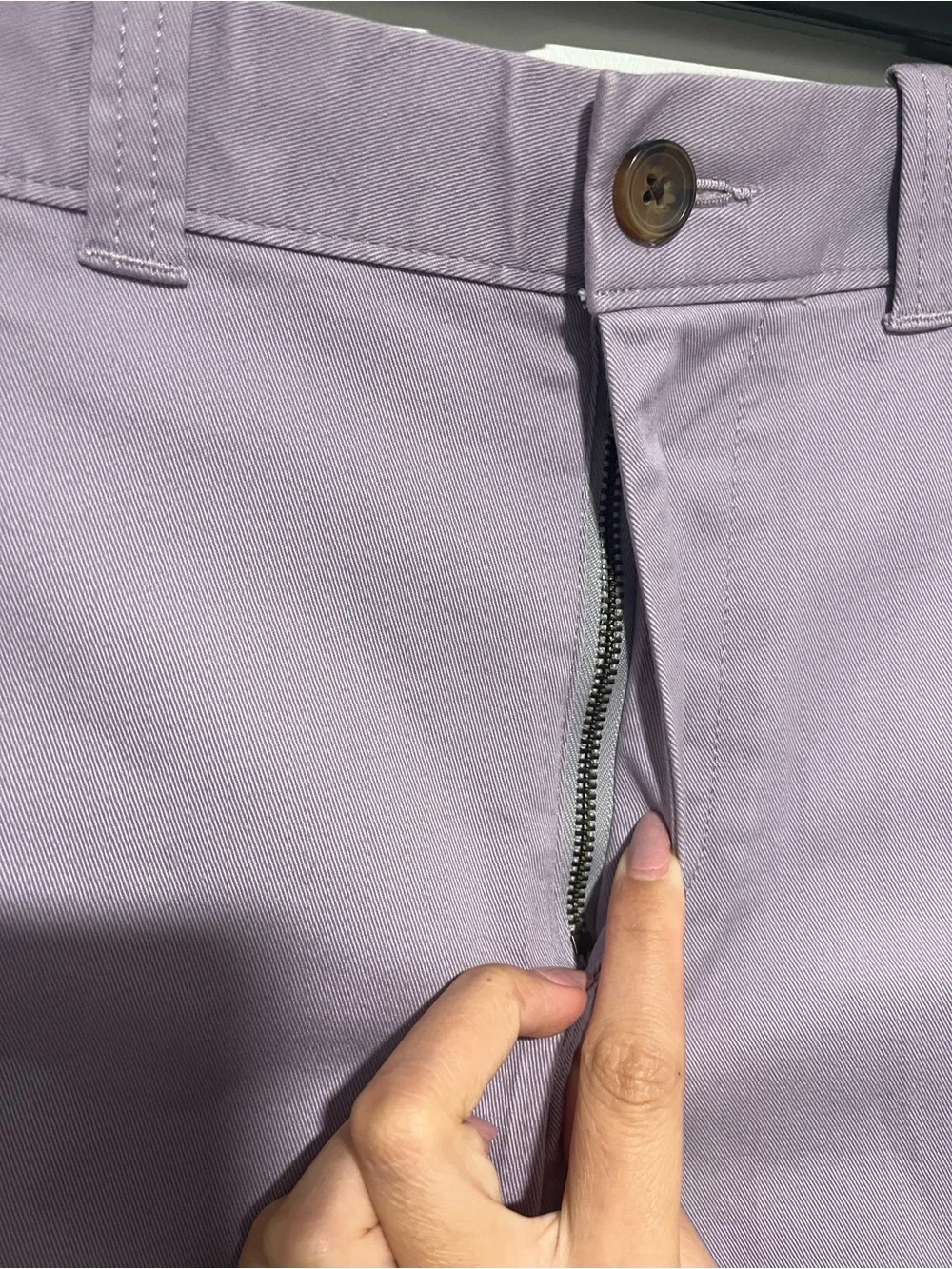 J. Crew Lilac Chino Bermuda Shorts